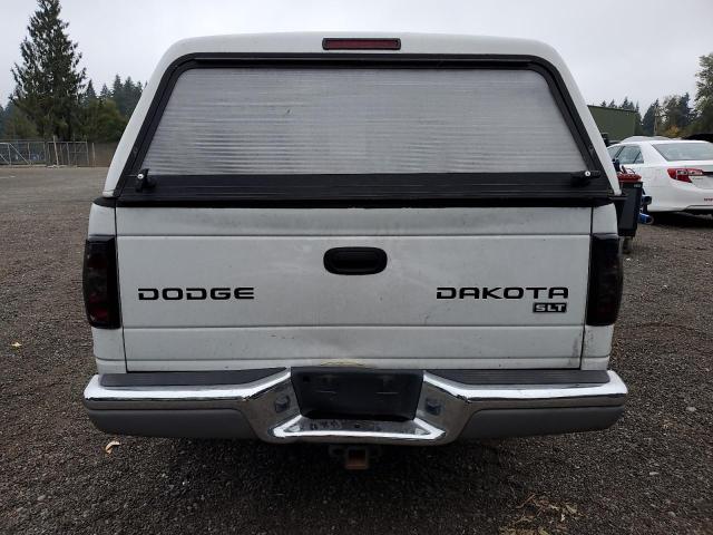 1D7HG48N83S276513 - 2003 DODGE DAKOTA QUAD SLT WHITE photo 6