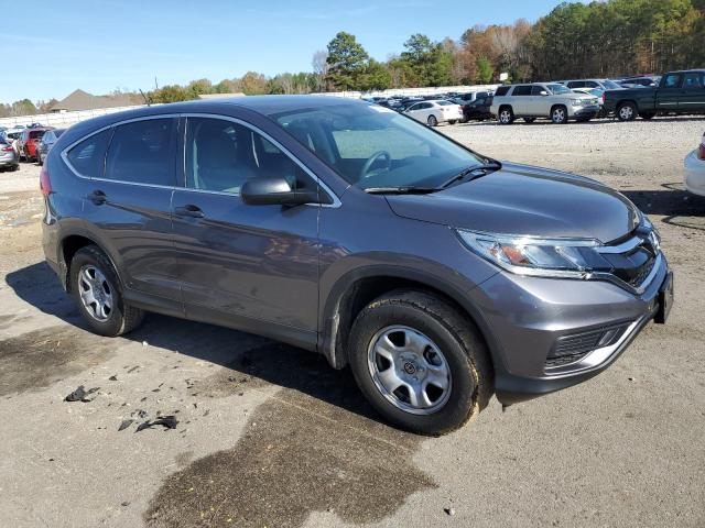 3CZRM3H38FG712296 - 2015 HONDA CR-V LX GRAY photo 4