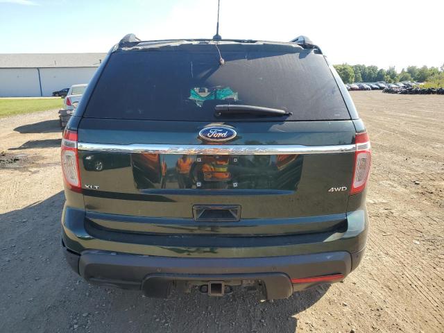 1FM5K8D8XDGC18339 - 2013 FORD EXPLORER XLT მწვანე ფოტო 6