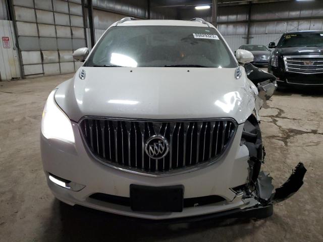 5GAKRBKD2EJ186945 - 2014 BUICK ENCLAVE WHITE photo 5