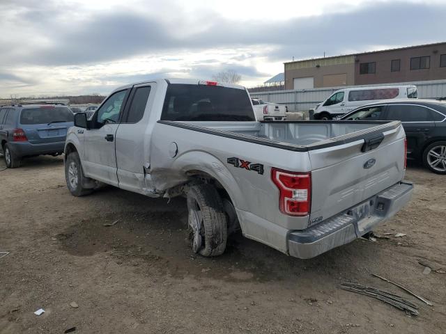 1FTFX1E59KKE79025 - 2019 FORD F150 SUPER CAB GRAY photo 2