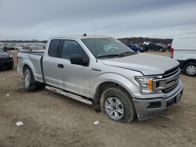 1FTFX1E59KKE79025 - 2019 FORD F150 SUPER CAB GRAY photo 4