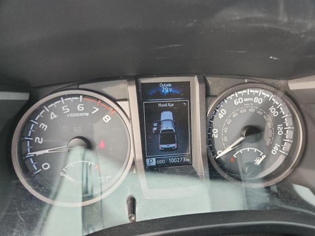 3TMCZ5AN3HM079702 - 2017 TOYOTA TACOMA DOUBLE CAB SILVER photo 9