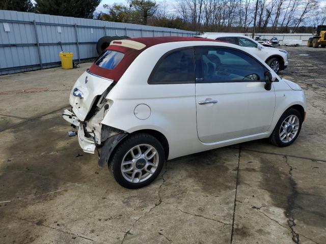 3C3CFFDR6CT328526 - 2012 FIAT 500 POP WHITE photo 3