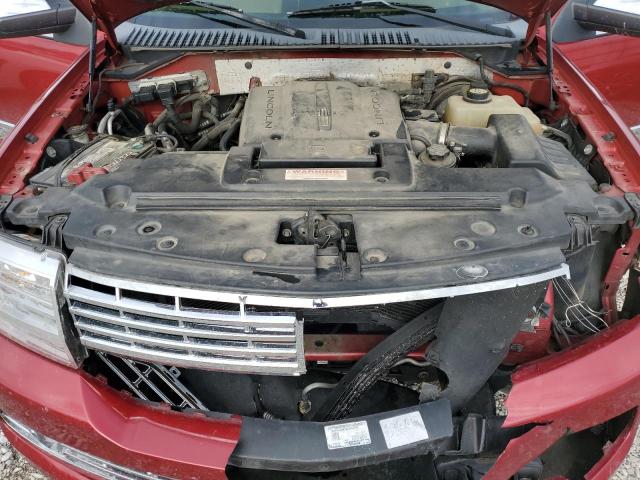 5LMFU28568LJ10337 - 2008 LINCOLN NAVIGATOR წითელი ფოტო 12