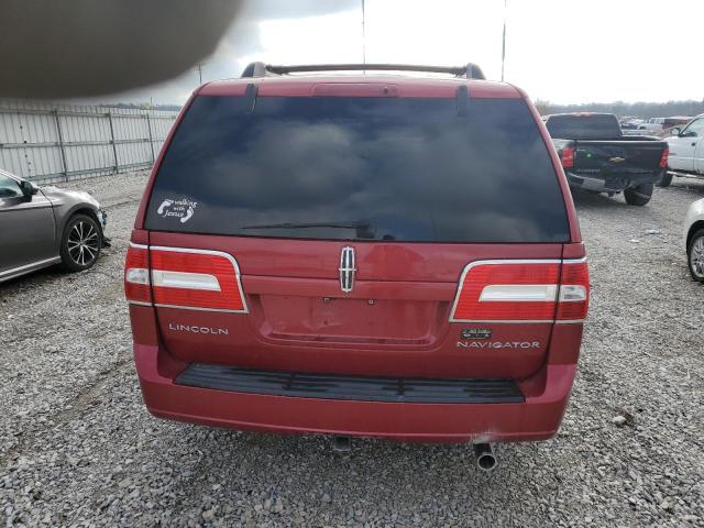 5LMFU28568LJ10337 - 2008 LINCOLN NAVIGATOR RED photo 6