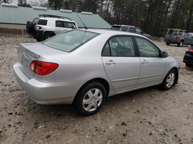 1NXBR32E28Z030514 - 2008 TOYOTA COROLLA CE SILVER photo 3