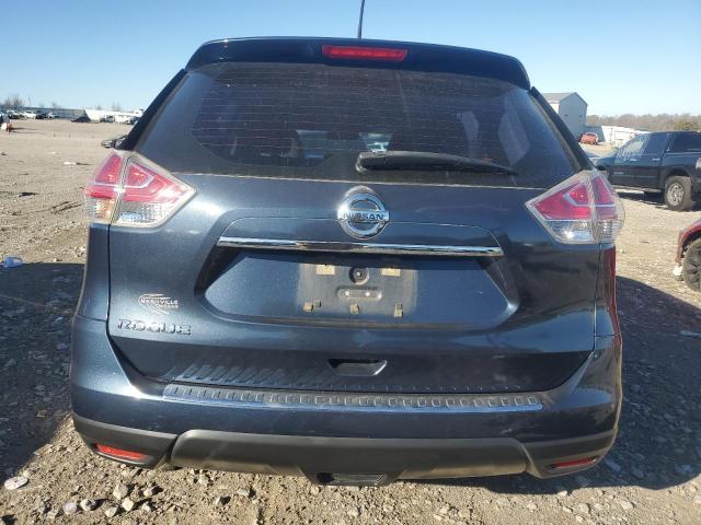 KNMAT2MT3FP547274 - 2015 NISSAN ROGUE S BLUE photo 6