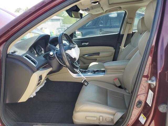 19UUB3F59FA000700 - 2015 ACURA TLX TECH BURGUNDY photo 7