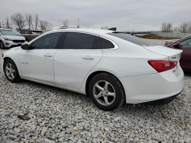 1G1ZC5ST0GF252284 - 2016 CHEVROLET MALIBU LS WHITE photo 2