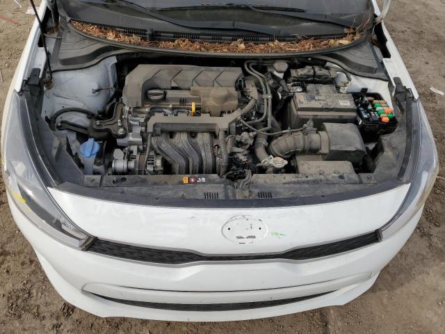 3KPA24AD4LE311613 - 2020 KIA RIO LX WHITE photo 11