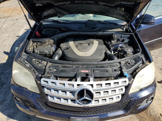 4JGBB8GB4BA674475 - 2011 MERCEDES-BENZ ML 350 4MATIC BLUE photo 12