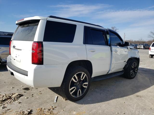 1GNSKBKC2KR178259 - 2019 CHEVROLET TAHOE K1500 LT WHITE photo 3