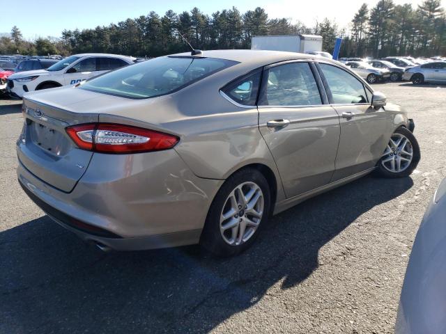 3FA6P0H75GR182611 - 2016 FORD FUSION SE TAN photo 3