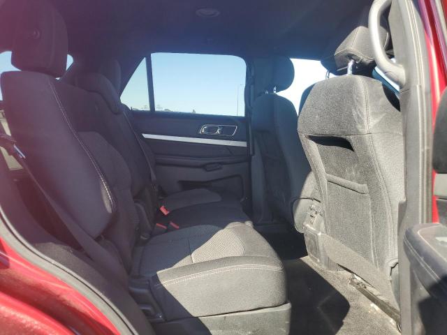 1FM5K8D86HGE41841 - 2017 FORD EXPLORER XLT RED photo 11