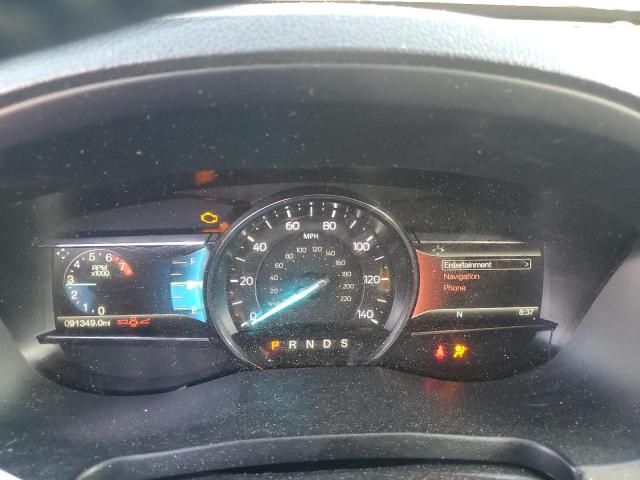 1FM5K8D86HGE41841 - 2017 FORD EXPLORER XLT RED photo 9