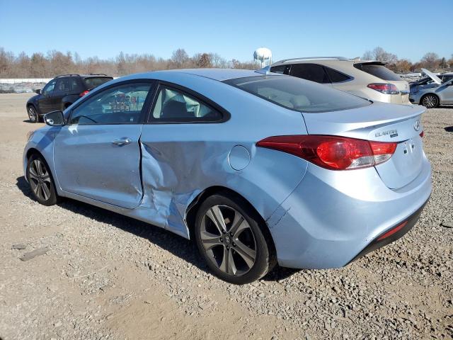 KMHDH6AE0DU006527 - 2013 HYUNDAI ELANTRA CO GS BLUE photo 2