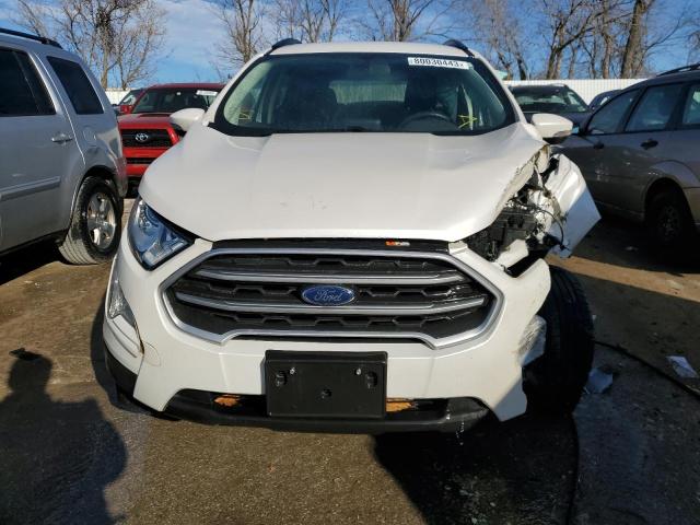 MAJ6S3GL6LC344530 - 2020 FORD ECOSPORT SE WHITE photo 5