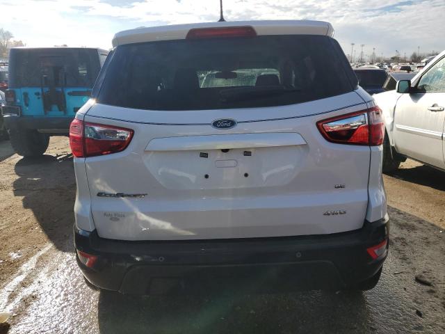 MAJ6S3GL6LC344530 - 2020 FORD ECOSPORT SE WHITE photo 6