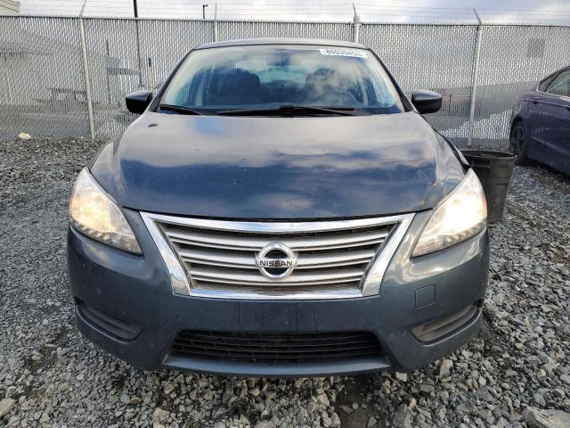 3N1AB7AP9EL686779 - 2014 NISSAN SENTRA S GRAY photo 5