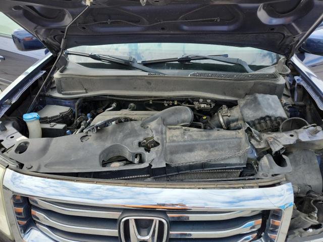 5FNYF4H66DB025722 - 2013 HONDA PILOT EXL 蓝色 照片 12