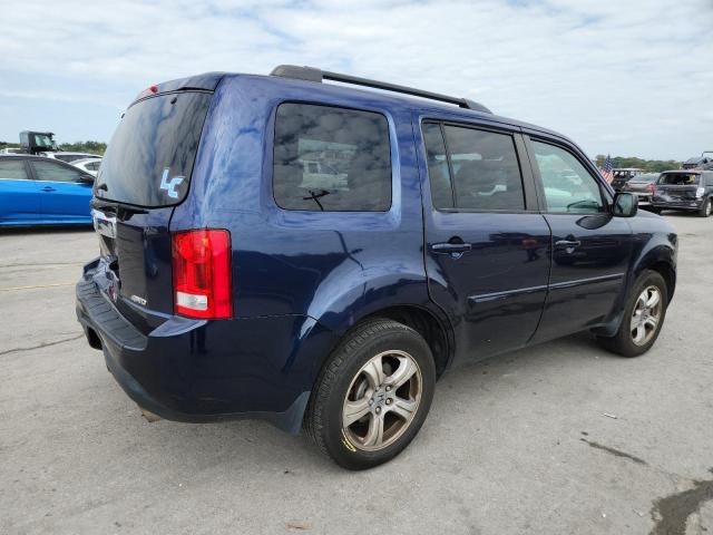 5FNYF4H66DB025722 - 2013 HONDA PILOT EXL 蓝色 照片 3