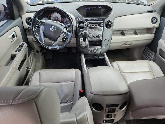 5FNYF4H66DB025722 - 2013 HONDA PILOT EXL 蓝色 照片 8