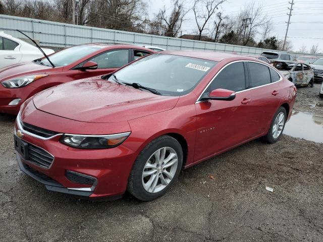 1G1ZE5ST0GF244549 - 2016 CHEVROLET MALIBU LT RED photo 1