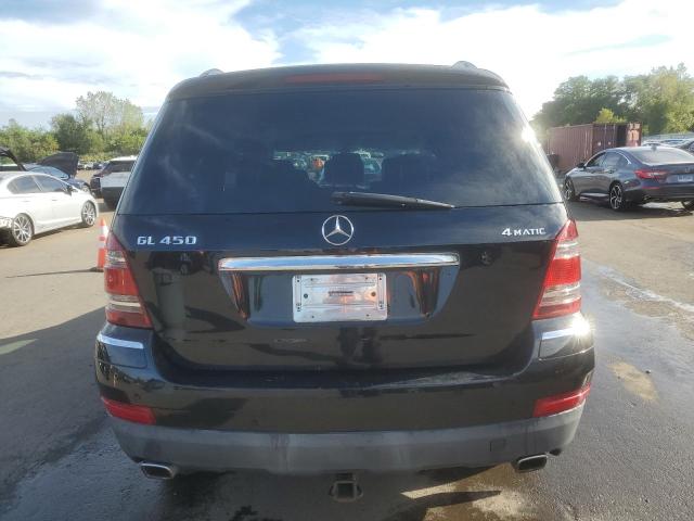4JGBF71E87A210047 - 2007 MERCEDES-BENZ GL 450 4MATIC BLACK photo 6