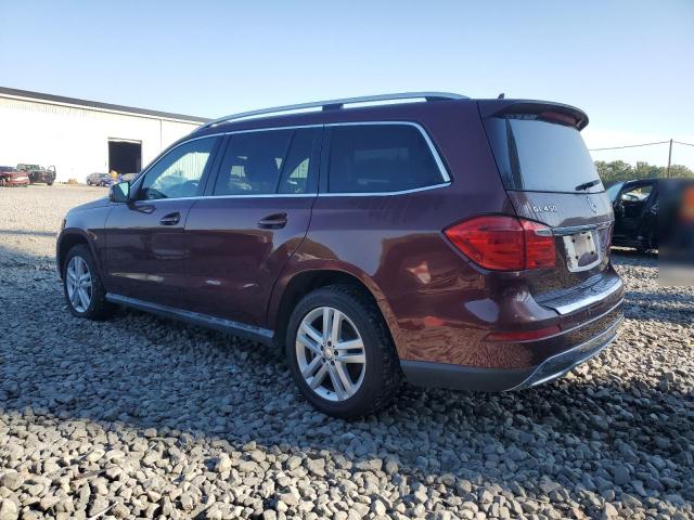 4JGDF7CE4EA277571 - 2014 MERCEDES-BENZ GL 450 4MATIC BURGUNDY photo 2