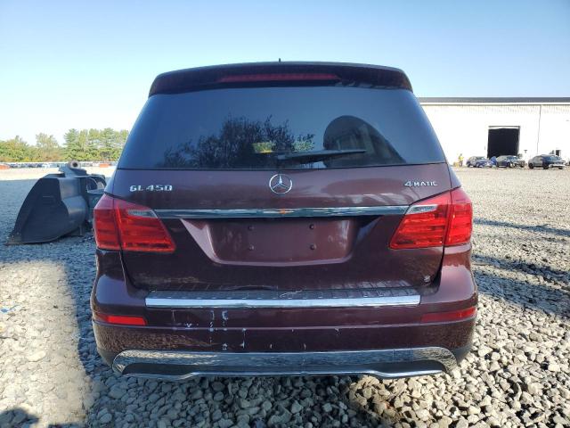 4JGDF7CE4EA277571 - 2014 MERCEDES-BENZ GL 450 4MATIC BURGUNDY photo 6