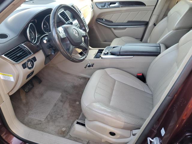 4JGDF7CE4EA277571 - 2014 MERCEDES-BENZ GL 450 4MATIC BURGUNDY photo 7