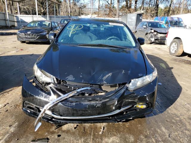 2HGFB2F57DH587349 - 2013 HONDA CIVIC LX BLACK photo 5