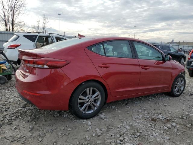 KMHD84LF6HU171532 - 2017 HYUNDAI ELANTRA SE RED photo 3