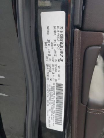 1C4RJFJM5EC333907 - 2014 JEEP GRAND CHER SUMMIT შავი ფოტო 12