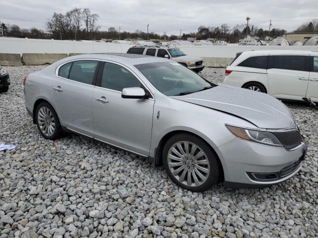 1LNHL9EKXDG602132 - 2013 LINCOLN MKS SILVER photo 4