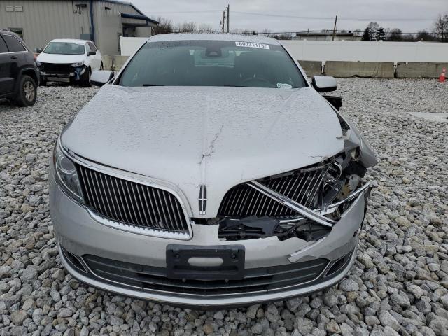 1LNHL9EKXDG602132 - 2013 LINCOLN MKS SILVER photo 5