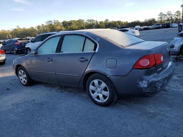 KNAGE123465031371 - 2006 KIA OPTIMA LX GRAY photo 2