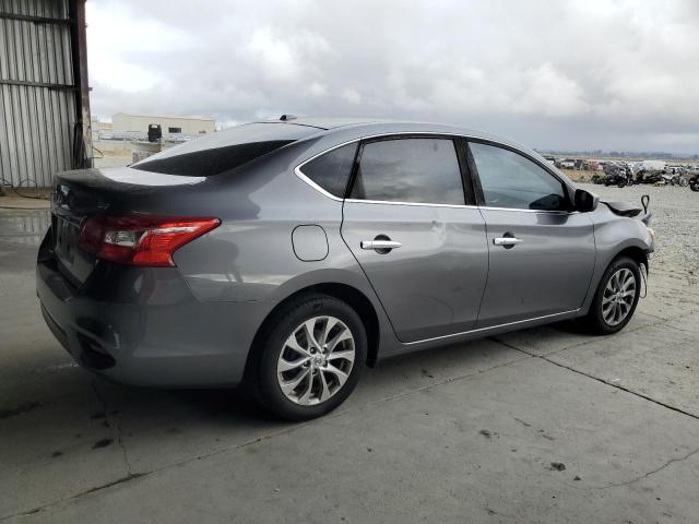 3N1AB7AP8KY428459 - 2019 NISSAN SENTRA S GRAY photo 3