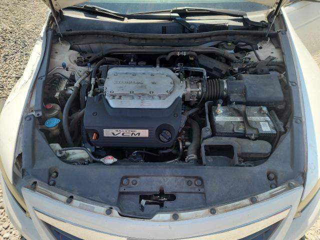 1HGCS2B85CA003160 - 2012 HONDA ACCORD EXL WHITE photo 11