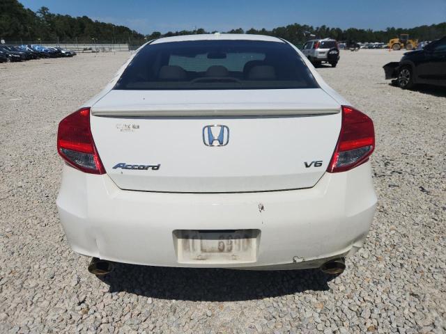 1HGCS2B85CA003160 - 2012 HONDA ACCORD EXL WHITE photo 6