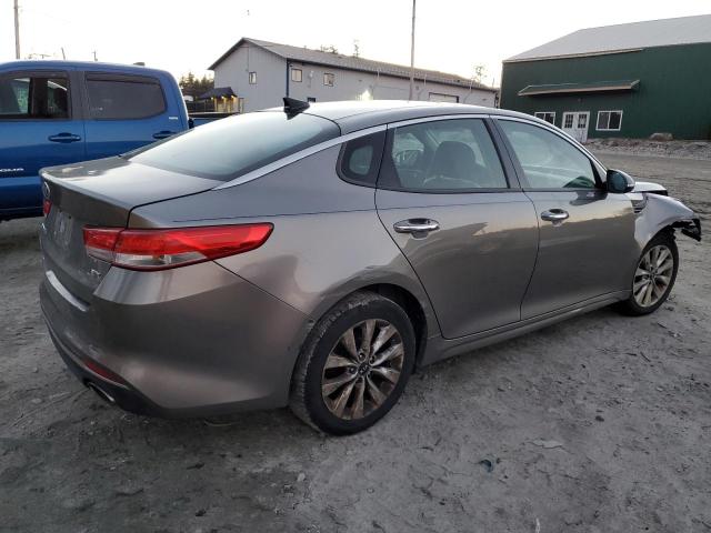 5XXGU4L39GG052123 - 2016 KIA OPTIMA EX GRAY photo 3