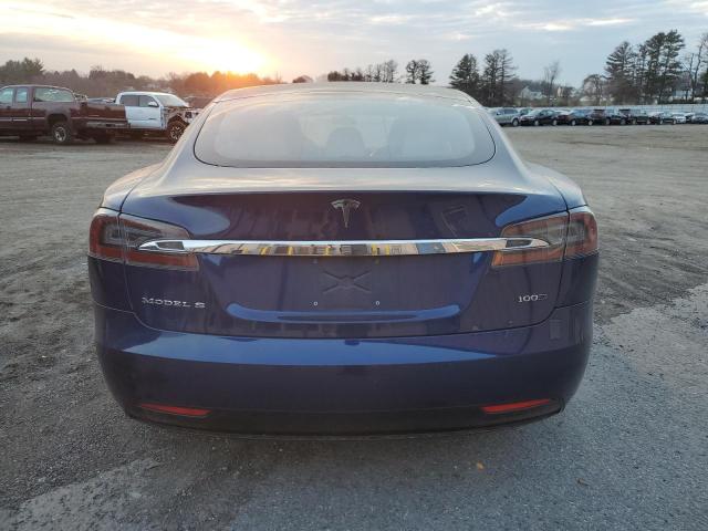 5YJSA1E29HF227786 - 2017 TESLA MODEL S ლურჯი ფოტო 6