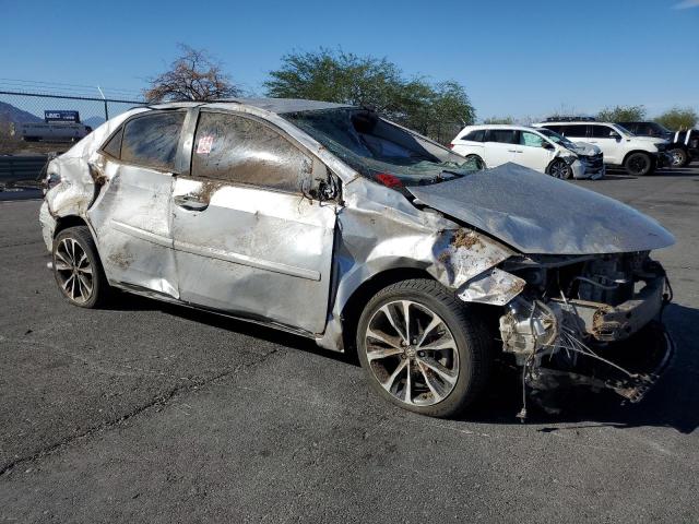 2T1BURHEXHC948621 - 2017 TOYOTA COROLLA L SILVER photo 4