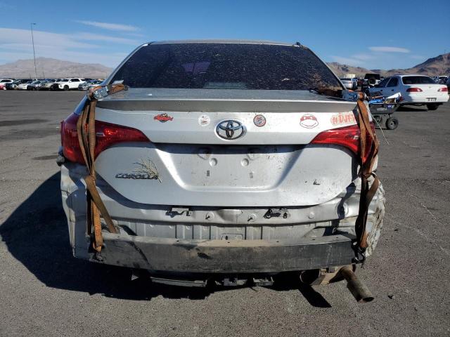 2T1BURHEXHC948621 - 2017 TOYOTA COROLLA L SILVER photo 6