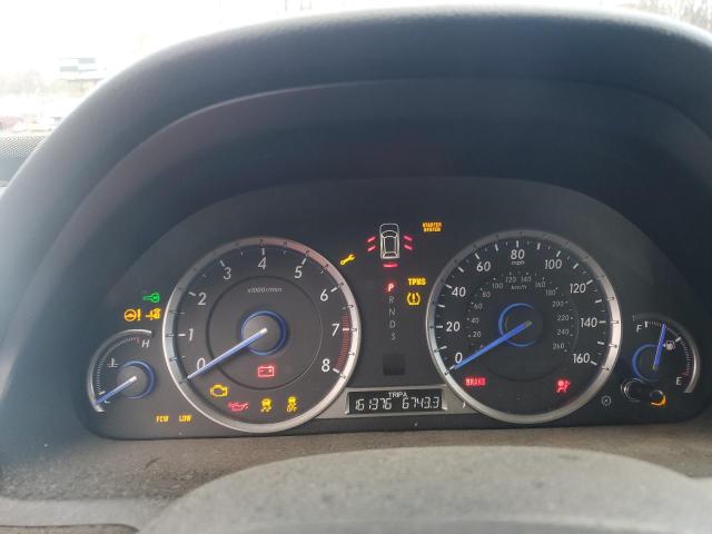 5J6TF2H53DL004825 - 2013 HONDA CROSSTOUR EXL შავი ფოტო 9