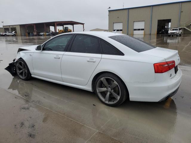 WAUHGAFC9EN113121 - 2014 AUDI A6 PRESTIGE თეთრი ფოტო 2