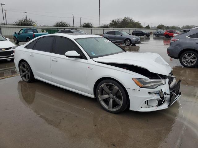 WAUHGAFC9EN113121 - 2014 AUDI A6 PRESTIGE თეთრი ფოტო 4