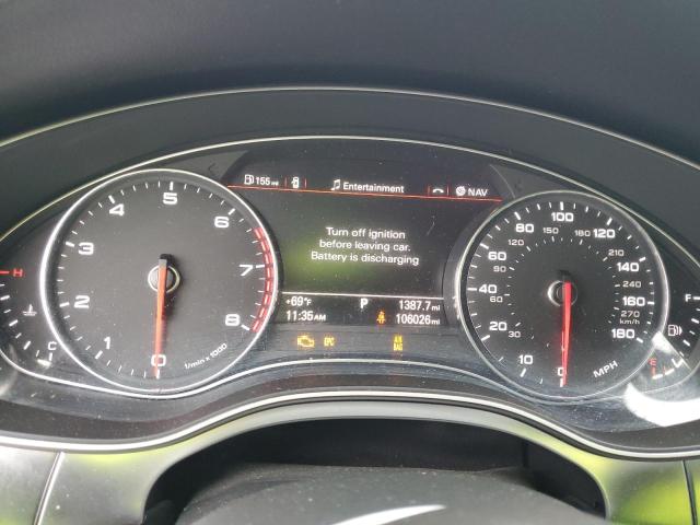 WAUHGAFC9EN113121 - 2014 AUDI A6 PRESTIGE თეთრი ფოტო 9