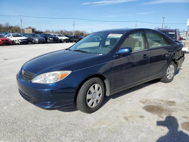 4T1BE32K03U672255 - 2003 TOYOTA CAMRY LE BLUE photo 1
